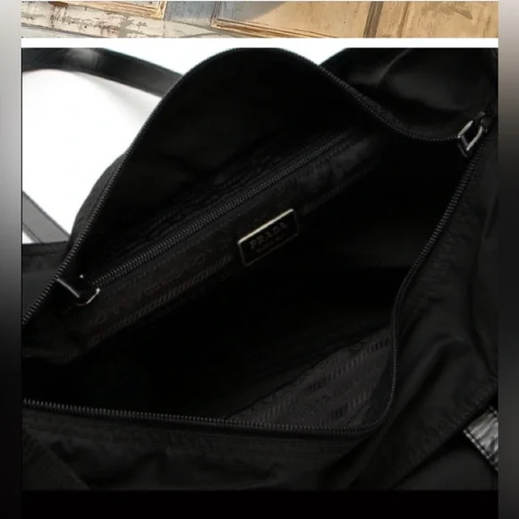 Prada black nylon tote - Picture 6 of 10